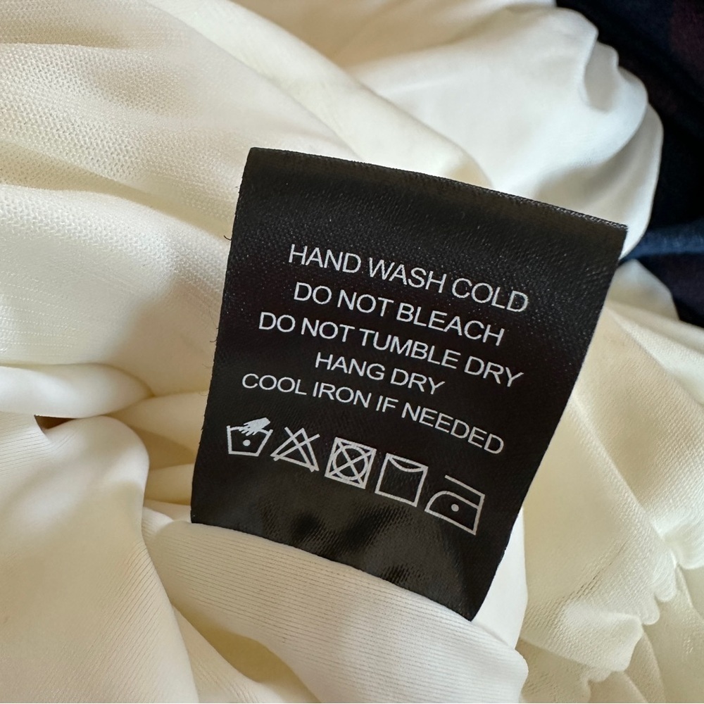 Michael Costello x REVOLVE India Midi Ruched Strapless Dress in White Sz. M - Picture 14 of 14